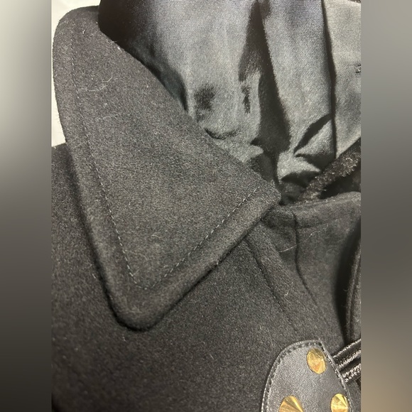 Juicy Couture black wool blend coat. Size small‎ - Picture 7 of 10
